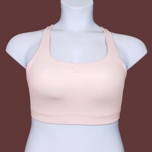 Athleta Womens Blush Pink Phenomena High Impact Sports Bra Dize 34D